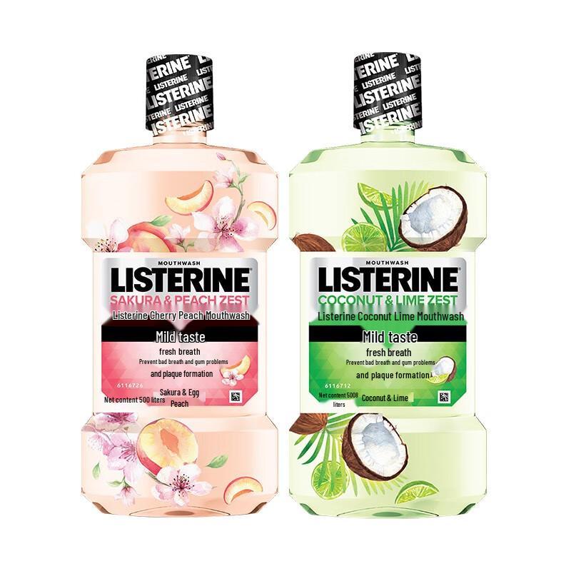 Listerine Fresh Breath Mundspülungs-Set