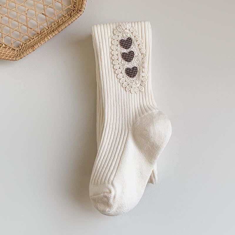 Minliu Autumn & Winter Candy Color Knitted Leggings for Girls - Baby Pants Outerwear & Tights Socks Combo