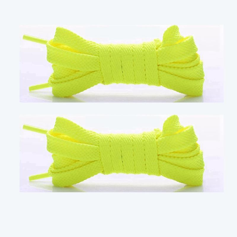 NEW Flat Shoelaces Classic Shoe Laces Off Sneaker Solid Neutral Color Replacement Shoe Strings Suitable for Sneakers Dad Shoes