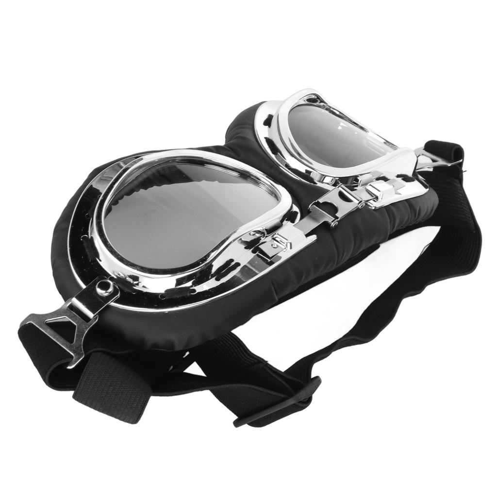 Dog Goggles Dog Eye   Sunglasses with Folding Frame and Elastic Strap for Medium Large Dog