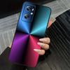 Art colored luminous pattern Phone Case For OPPO Reno 5 6 7 A96 A40 A58 Realme GT A74 A78 Neo2 A74 A78 Find X5 X3 X7 X8 Black
