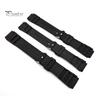 18–22 mm Herren-Armbanduhr aus schwarzem Silikonkautschuk, wasserdicht, für Sport-Armbanduhren