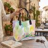 Aquarell Blumen Tragetasche Lässig Große Kapazität Einkaufshandtasche für Damen Tägliche Nutzung