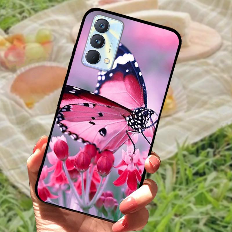 Für Realme GT Master Edition Hülle Marmor bemaltes Cover Weiches Silikon Stoßfeste Handyhülle Für Realme GT Master Hülle Bumper