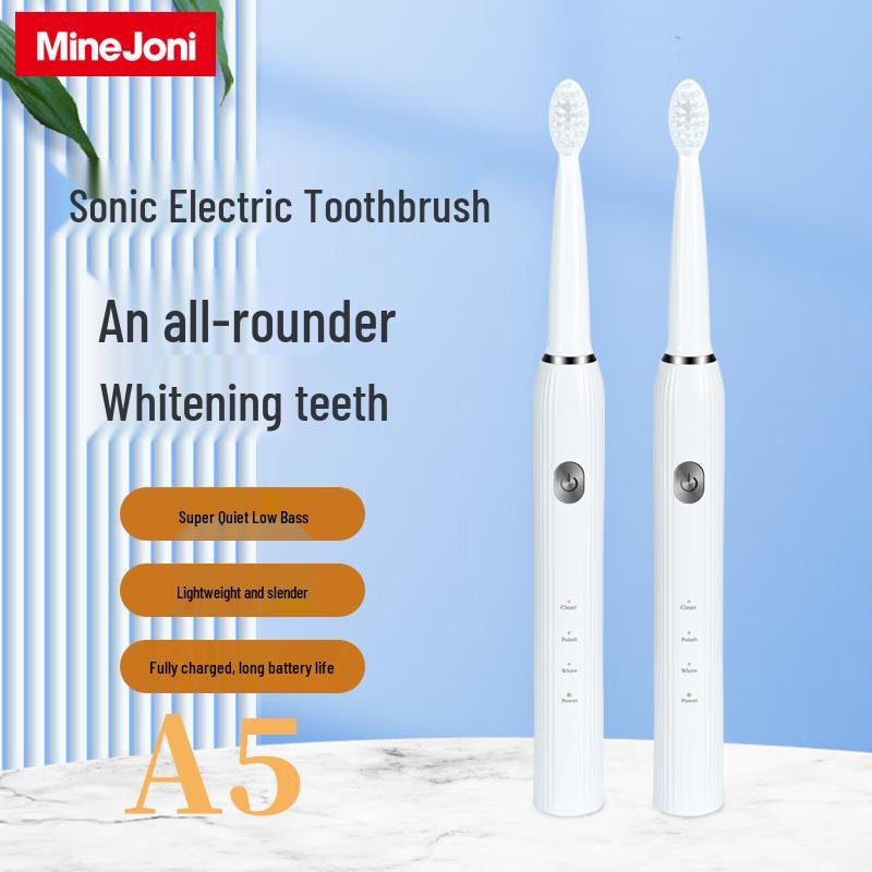 MINEJONI A5 Sonic Electric Toothbrush CN Plug (adapter Included)