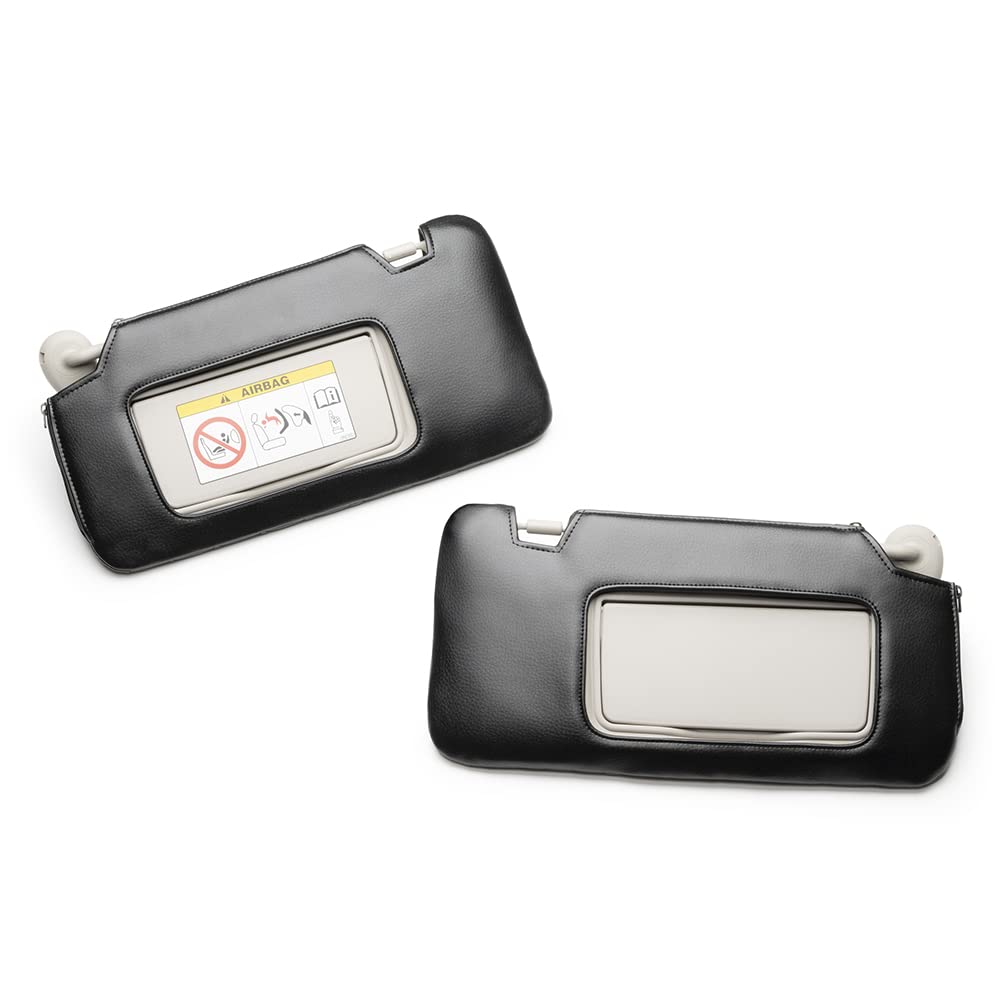 Honda Fit with both gasoline and hybrid Sun Visor Monogram Leather side passenger side DAD Garson (Model GK3/4/5, Year 2013.9~2020.1) Compatible