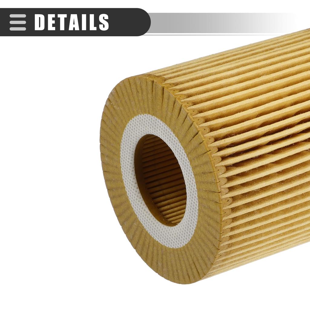 Filtr Motoforti do BMW X3 2004-2010, Papierowy, z uszczelką nr 11427508969, Żółty, 1 zestaw