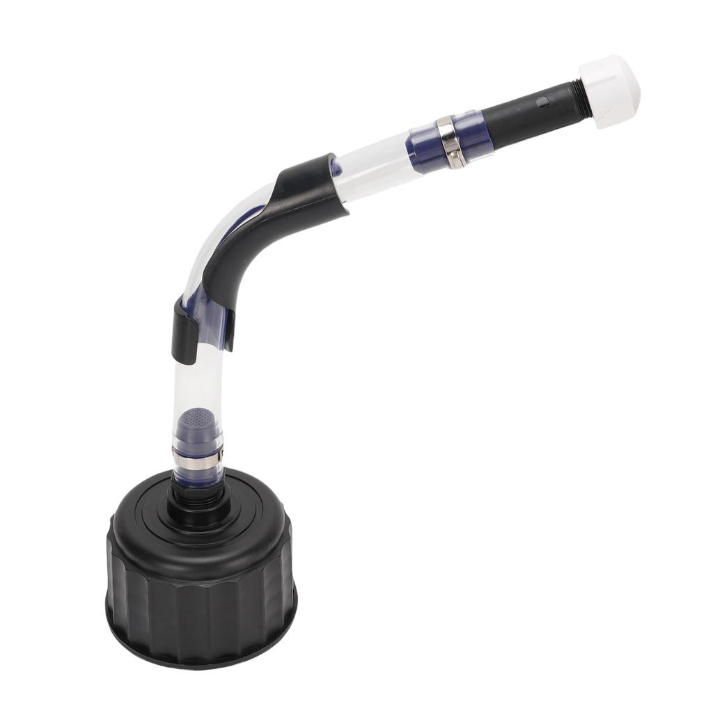 Racing Fuel Filler Hose and Cap Kit Upgrade Filter Design Transparent Fuel Filler Hose and Cap for LC2 Jugs