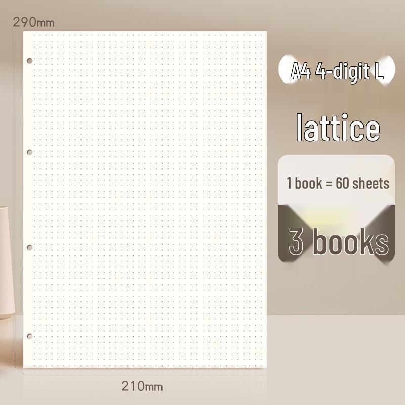 GoodNotes Refill: B5 Binder, A5 Replacement, A4 Loose-Leaf Notebook, Blank Grid Paper