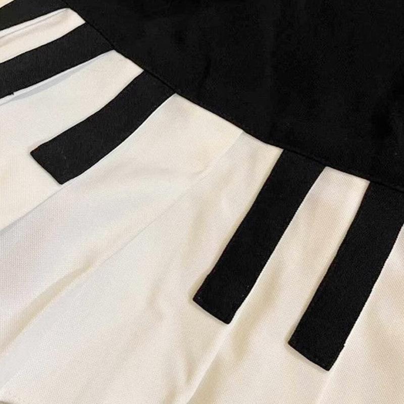 Vintage Schwarz-Weißes Klavierdesign Rock - Retro Sommer Kunst Stil