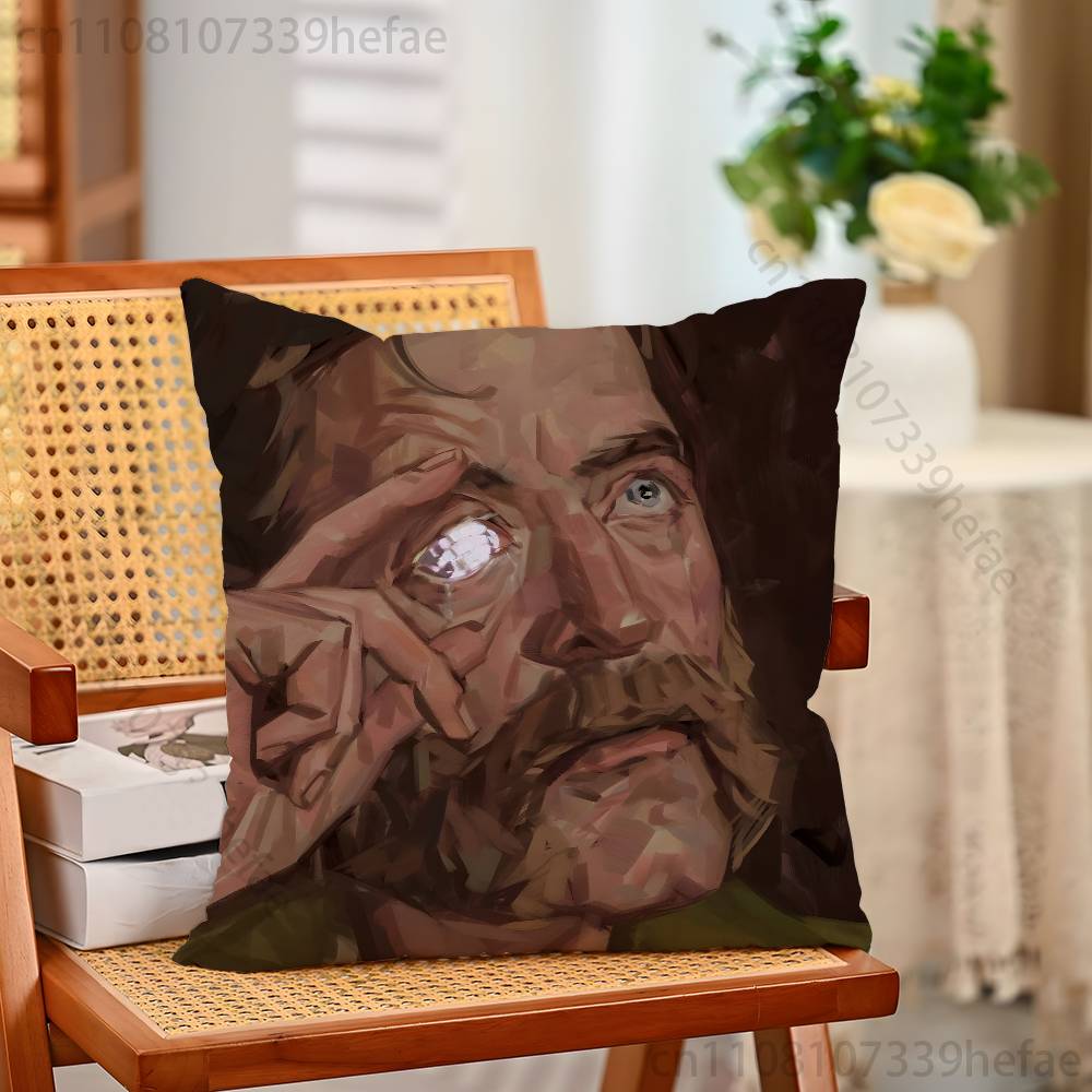 

Game Disco EElysium Pillow Cases for Bedroom Living Room Sofa Home Decor Polyester Cushion Cover with Zipper 30x30cm