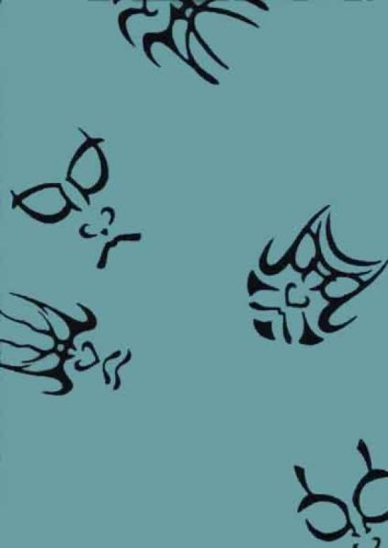 

Tenugui Made in Kumadori Niwa-zome (hand towel) - Chū-sen dyeing, 100% cotton, Japan,