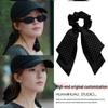 Dazzling Zhao Lusi Style Polka Dot Bow Hair Tie - Large Intestine Hair Accessory