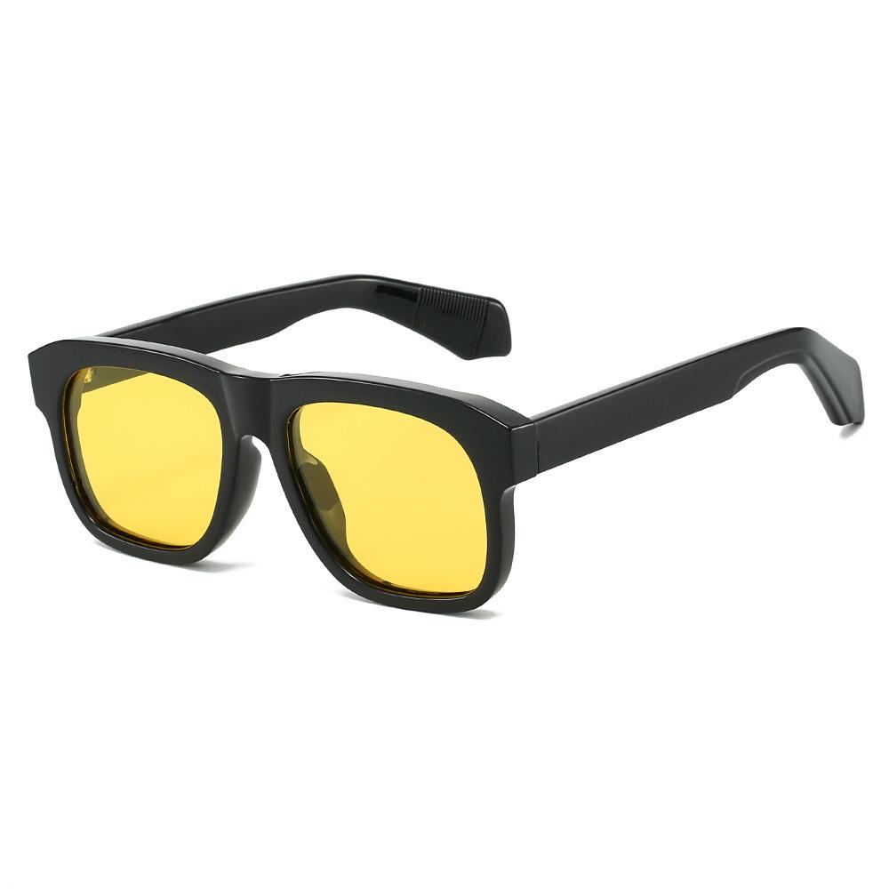 Cross Border Polarized PC Anti Board Sunglasses Popular In Europe America CP Propionic Acid Pin Fashion Light Plate Foreign Trade Glasses Regular