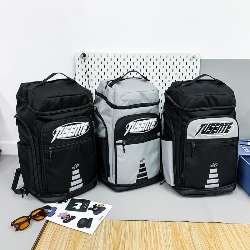Tide cool leisure outdoor sports large capacity backpack Japanese and Korean light simple basketball backpack