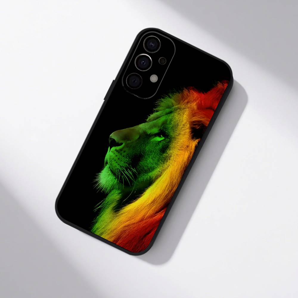 Bob Marley Rasta Lion For Samsung Phone Case S25,S24,S21,S22,S23,S30,Ultra,S20,Plus,Fe,Lite,5G Black Cover