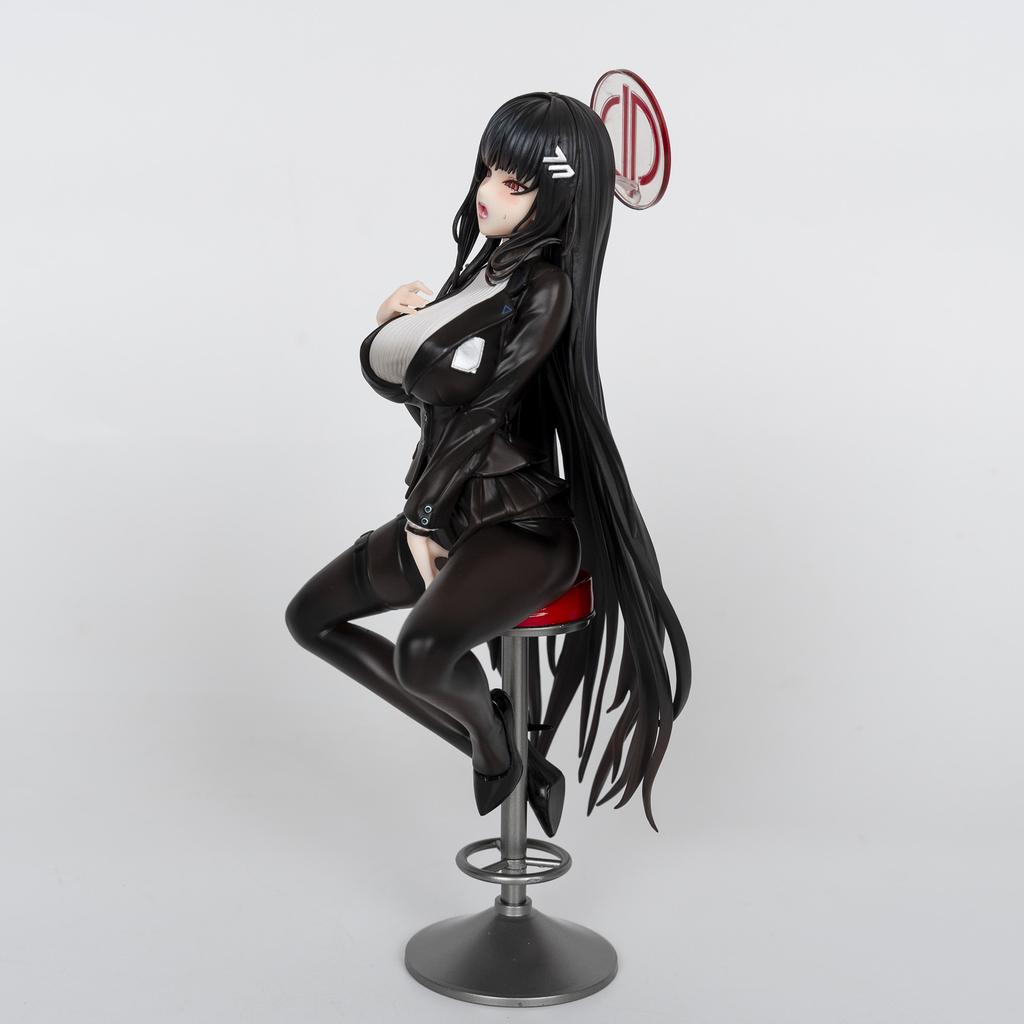 25Cm Blue Archive Figures Tsukatsuki Rio Figurine Sexy Girl Tsukatsuki Anime Figurine Pvc Models Statue Collection Kids Toys Gifts
