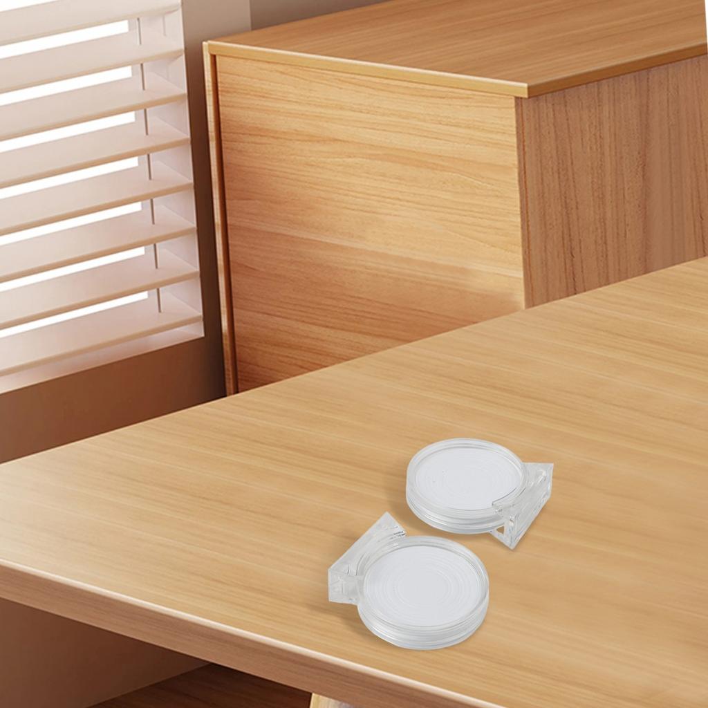 Coin Display Case Coin Protection Box Medal Box Round