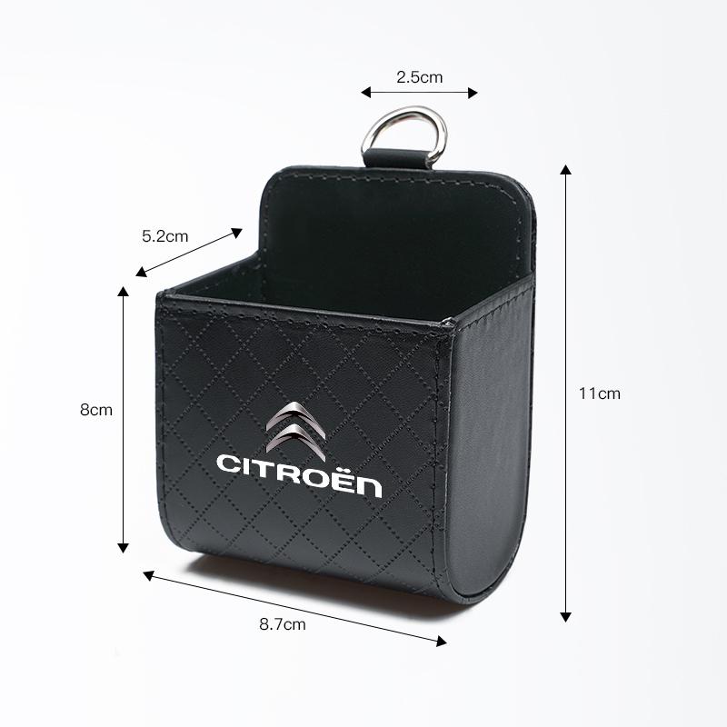 Car Air Outlet Storage Box Mobile Phone Key Organizer For Citroen C5X e-C4 X e-C3 C4 C3 C5 Berlingo C-Elysee C-Crosser C1 C6 C2