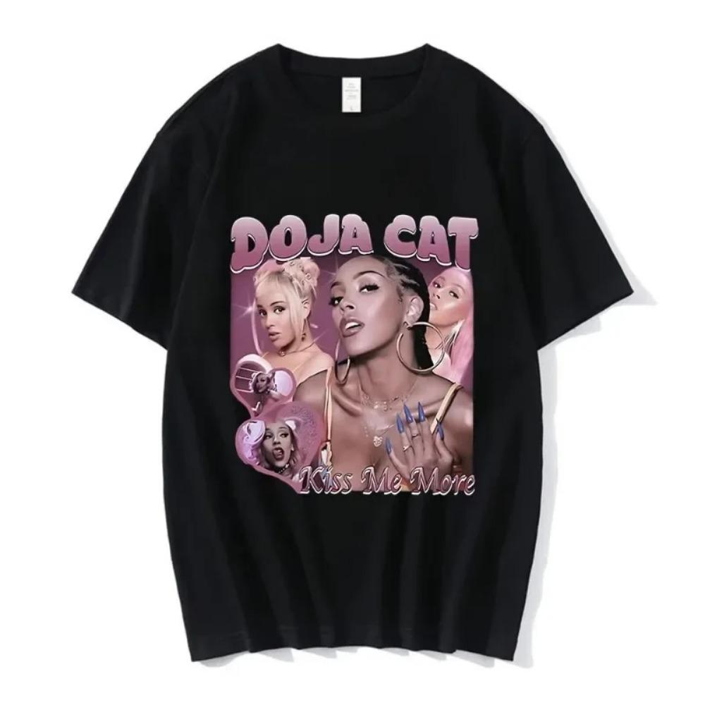 

Doja Cat Kiss Me More Graphic T Shirt Men Women Clothing Fashion Harajuku T-shirt Cotton Casual Short Sleeve T-shirts S