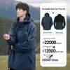 Tex 3-in-1 Waterproof Outdoor Jacket with Fleece Liner