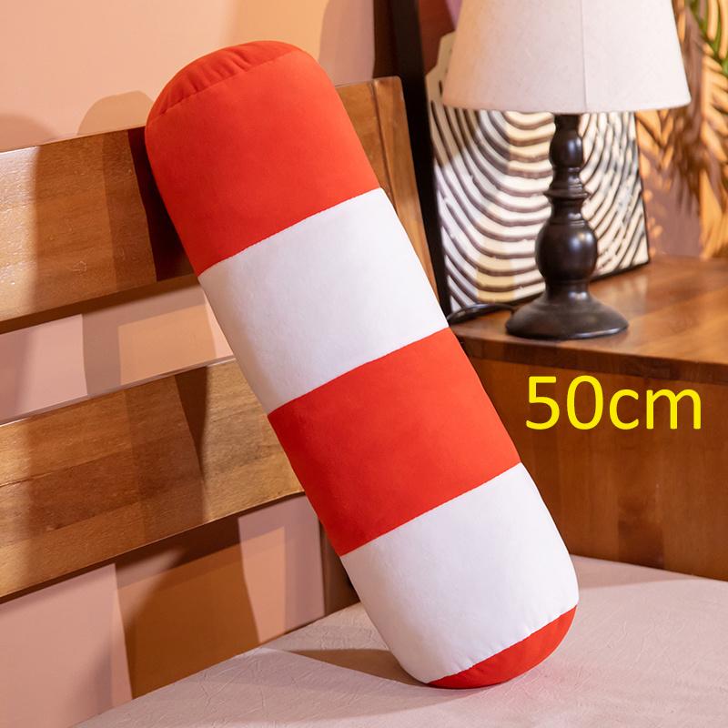 Hot Simulation Vehicle Plush Pillow Creative Roadblock Road Railing Toys Stuffed Soft For Home Decor Prop Sleeping Cushion