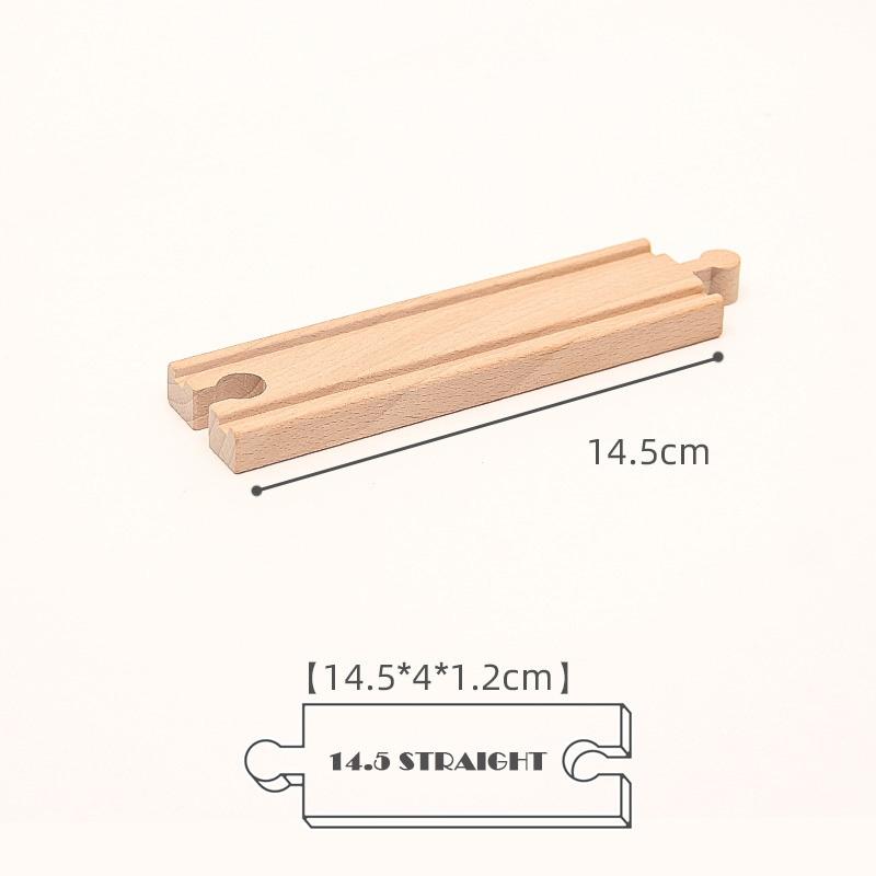

New Wooden Tarck Railway Toys Beech Wooden Train Track Accessories fit for All Brand Wood Tracks Educational Toys for Children