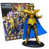 19CM Anime Saint Seiya Gold Saint Figure Aries Pisces Capricorn Aquarius Stand Animation Model Toys Gifts Collection Decoration