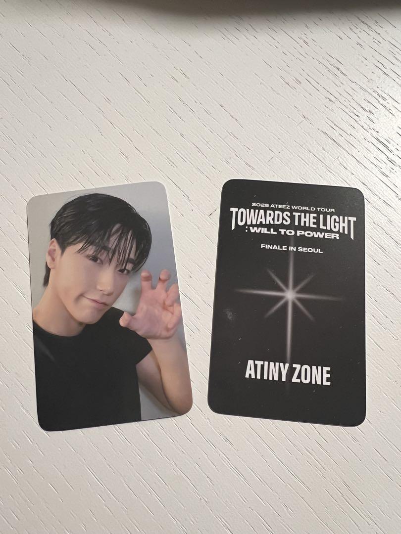 

[USED] Price reduction! ATEEZ Sun ATINY ZONE Trading Card