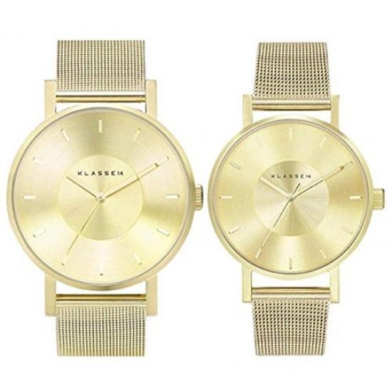 

[KLASSE14] Volare Pair Watch 42mm 36mm VO14GD002M VO14GD002W