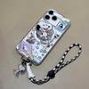 Snoopy Magnetic Phone Holder for iPhone 17 Pro Max Case, Cartoon Transparent Design for Apple 16 Pro