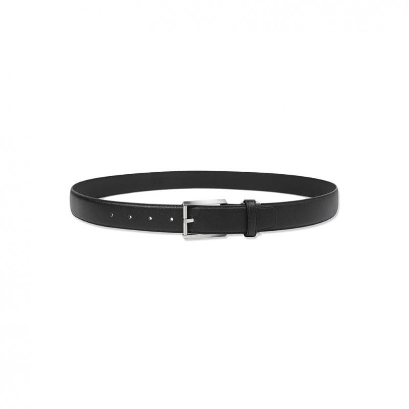 Benovero Derby Embossed Rhodium Satin Belt Bmg1acb1209k1