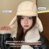 Winter Warmth Bomber Hat for Women,Soft Thicked Earflap Pilot Cap with Adjustable Buckle Closure for Outdoor Activities Sports