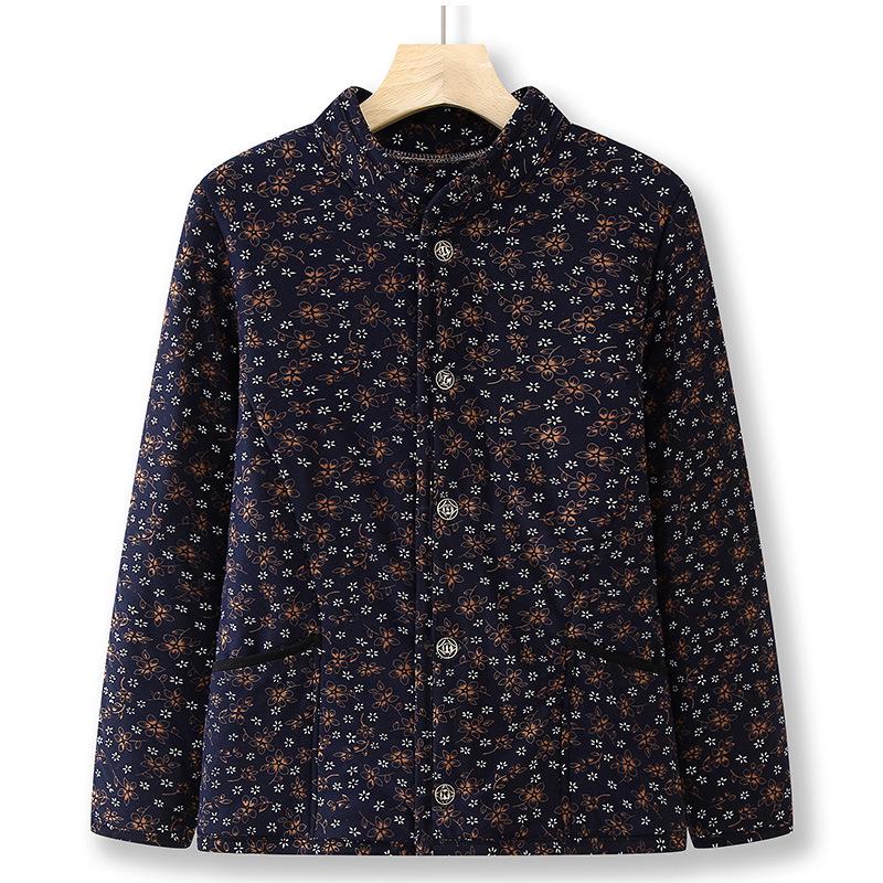 Women's Plus Size Camel Down Vest – Fleece-Lined, Elastic Fit for Middle-Aged and Elderly