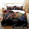 3D Music DJ Rock Bedding Set Single Twin Full Queen King Size Bed Set Adult Kid Bedroom Duvet Cover Sets Anime Parure De Lit Bed