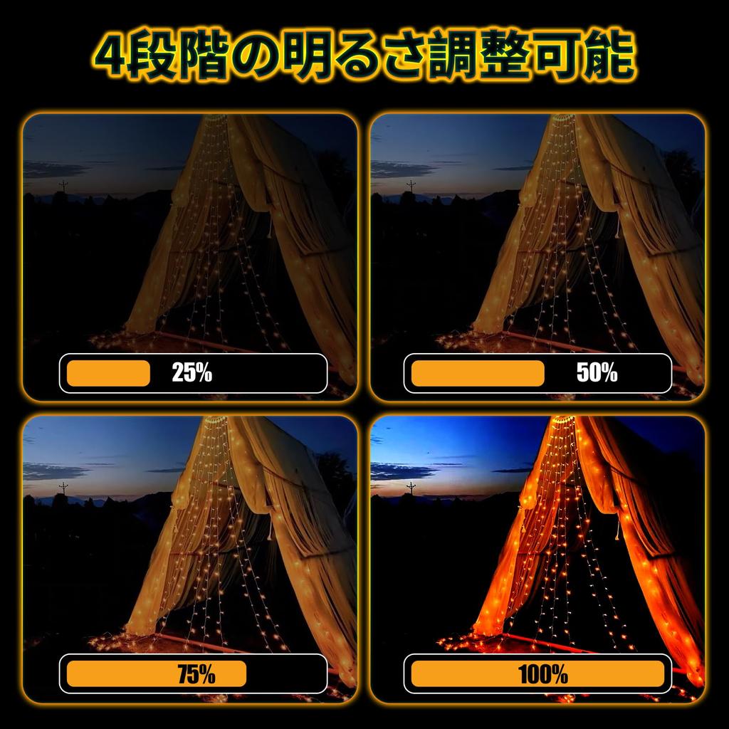 CHMKSTC LED-Beleuchtung Weihnachtsbaum Dekoration 280 String Drape Fairy LED USB Remote Memory 8 Beleuchtung Timer IP44 Hoch Für Baumlicht, Licht, 2M8