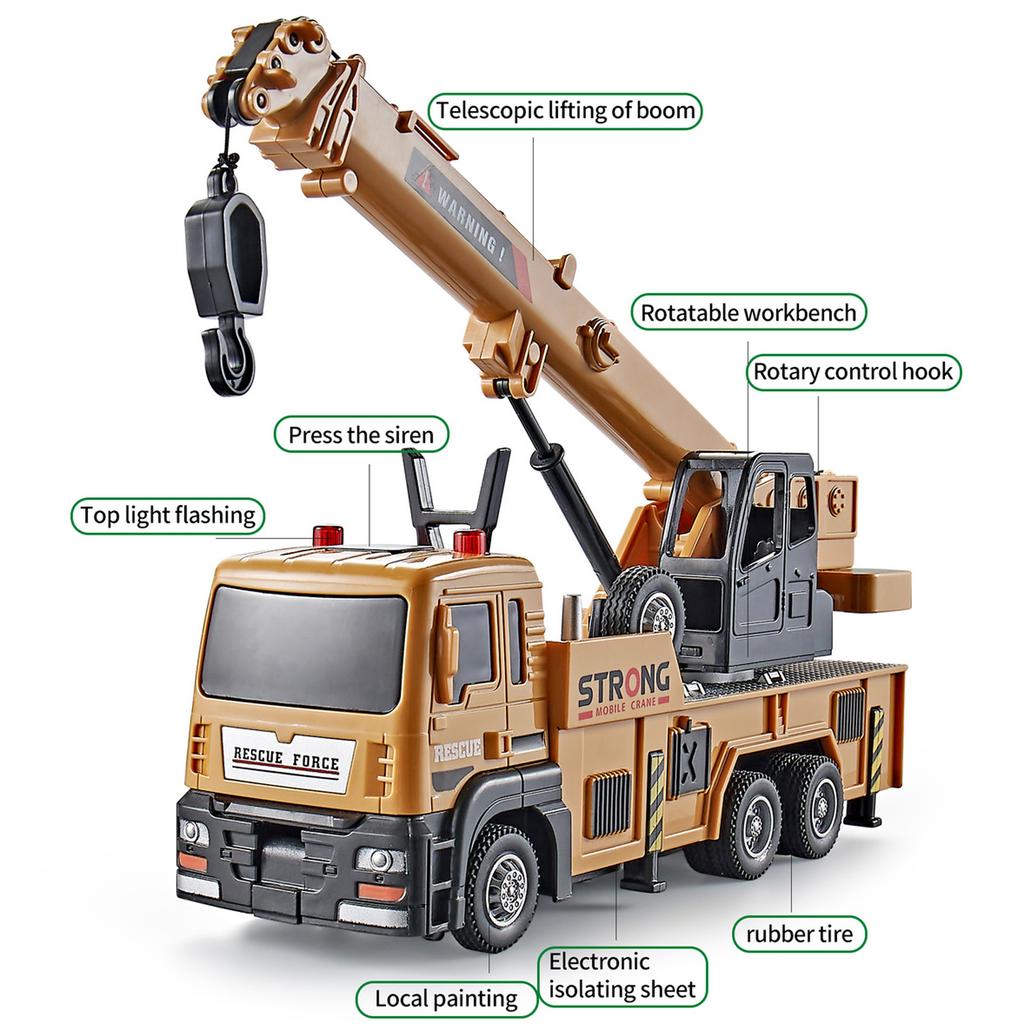Simulation Fire Truck Ladder Truck Sprinkler Truck Sanitation Truck Alloy Engineering Vehicle Children's Car Model Toy