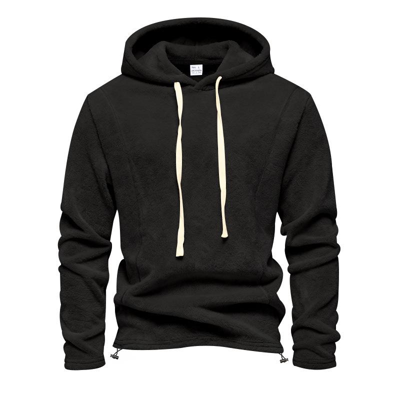 Men's Heavyweight Tactical Fleece Hoodie - European & American Style