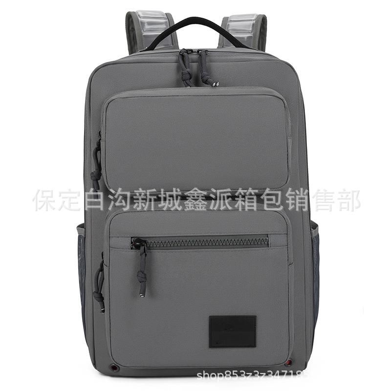 Air Cushion Backpack Large Capacity Backpack Daily Student Schoolbag Nylon Travel Backpack
