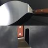 Talos 13inch Round Wooden Handle Stainless Steel Cake Pizza Shovel Kitchen Baking Tool