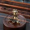 1Pcs Alloy Incense Stick Burner Vintage Zen Frog Incense Holder For Home Office Decor Meditation Yoga Aromatherapy Ornament Gift