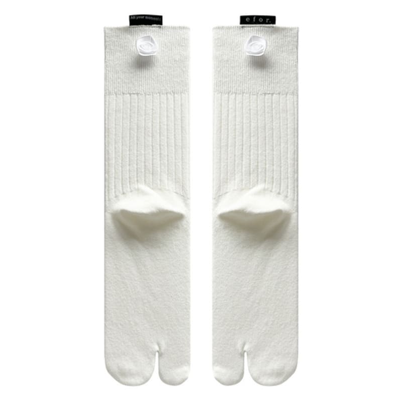 Efor. Rose Tabi Socks WH