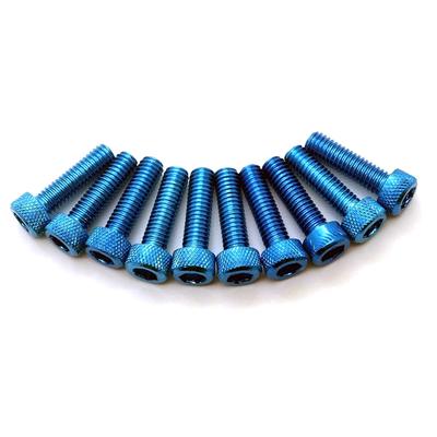 10 Piezas Kit de Piezas Universales Coloridas de 6 mm para Carreras Motocross Tornillo de Motocicleta Carenado Moto de Cross Pit Bike Tuercas y Tornillos de Fijación Accesorios