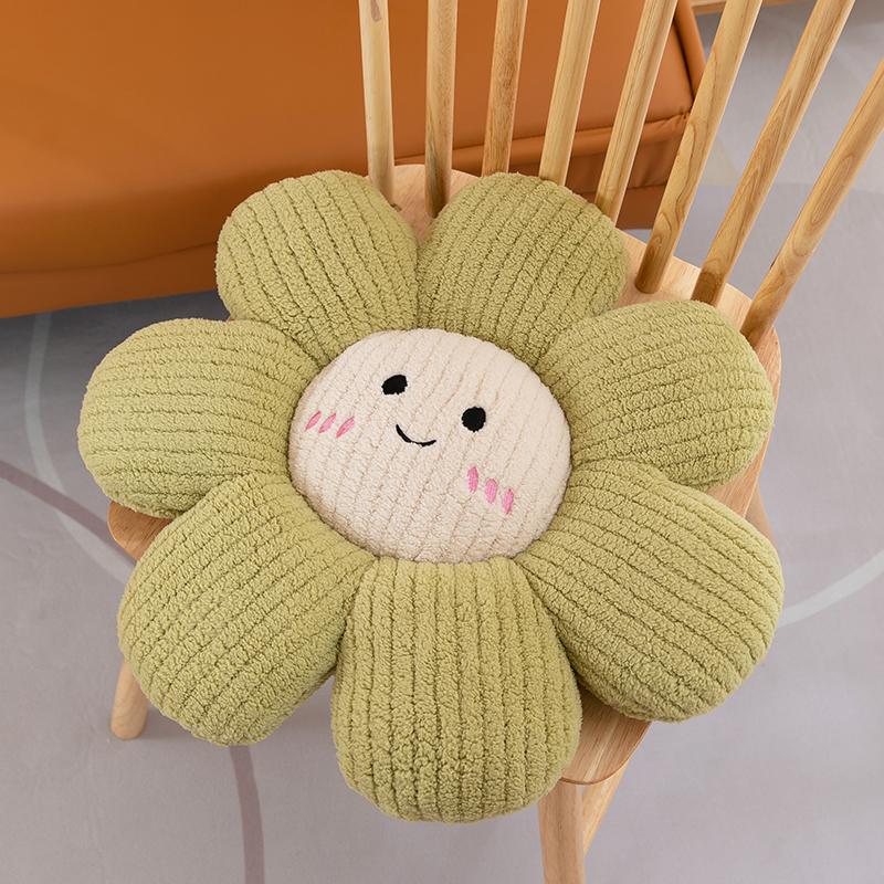 45Cm Colorful Flower Plush Pillows Plant Petal Cushions Stuffed Toys Suitable For Girls Baby Home Decor Gifts