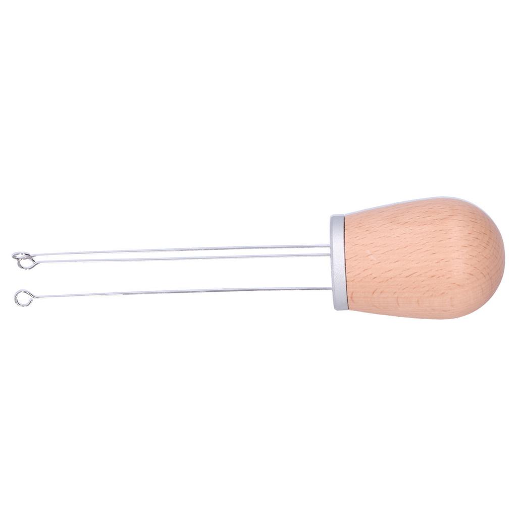 Needle Type Coffee Powder Distributor Wood Handle Coffee Stirrer Distribution Tool
