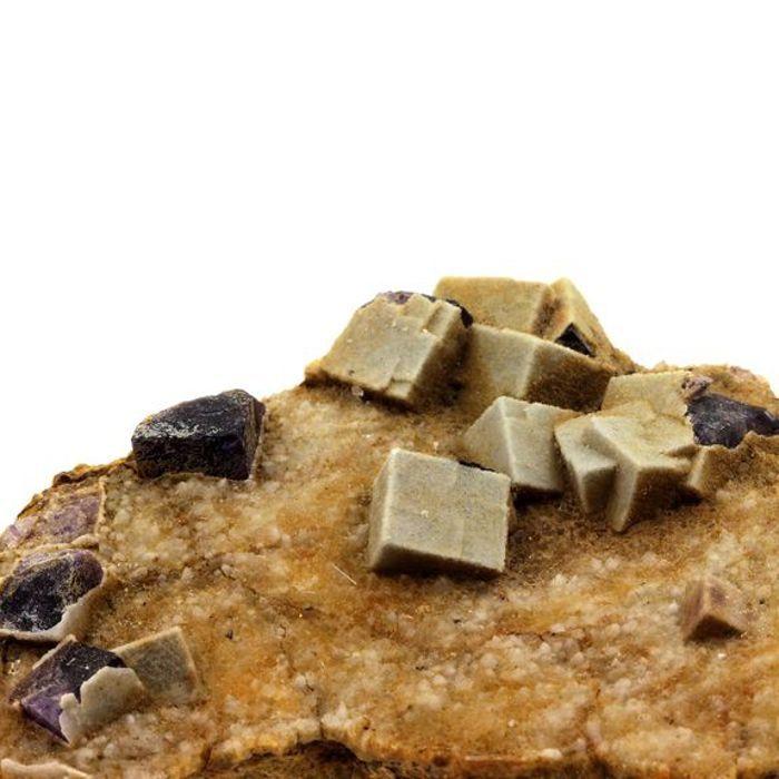 Steine ​​und Mineralien. Fluorit. 1658.0 ct. Montluçon, Allier, Frankreich.