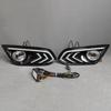 LED Daytime Running Lights & Front Fog Light Frame for 15-18 Ford Escort