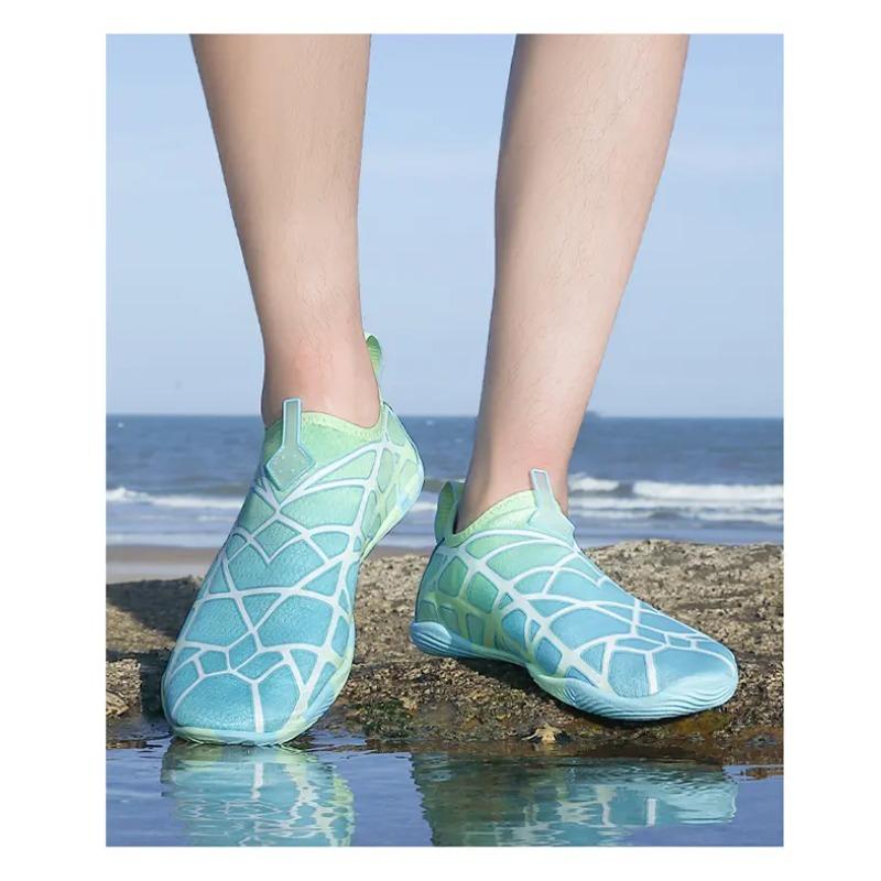 Unisex Water Shoes Quick Dry Breathable Aqua Shoes Non-Slip Lightweight Beach Swimming Shoes