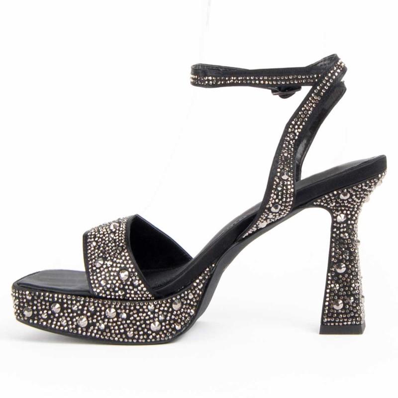 Sandalia De Tacón Para Mujer. Montevita Birella 100989