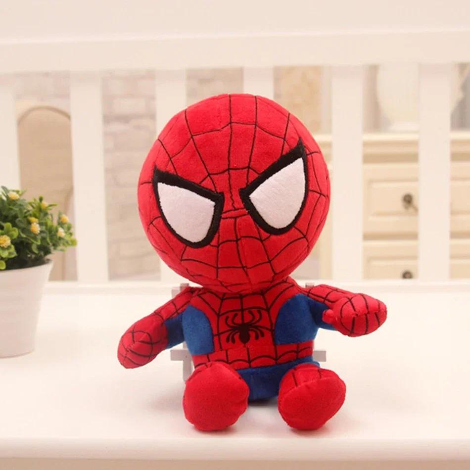 **Spot Anime Avengers Spiderman Plush Toys Into The Spider-Versegwen Peter Parker Noir Dollssoft Stuffed